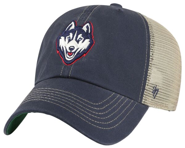 フォーティーセブン レディース アクセサリー 帽子 ヴィンテージ '47 Adult UConn Huskies Vintage Navy Trawler Clean Up Adjustable Hat NoColor ネイビー 9,734円