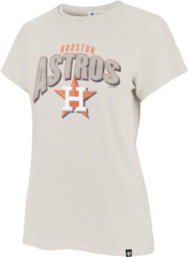 フォーティーセブン レディース トップス Tシャツ '47 Women's Houston Astros Cream Treasure Frankie T-Shirt NoColor クリーム｜ReVida 店