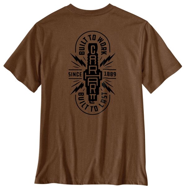 カーハート メンズ トップス Tシャツ 半袖 Carhartt Men Irvine Built Short-Sleeve T-Shirt Reduck Heather ヘザー