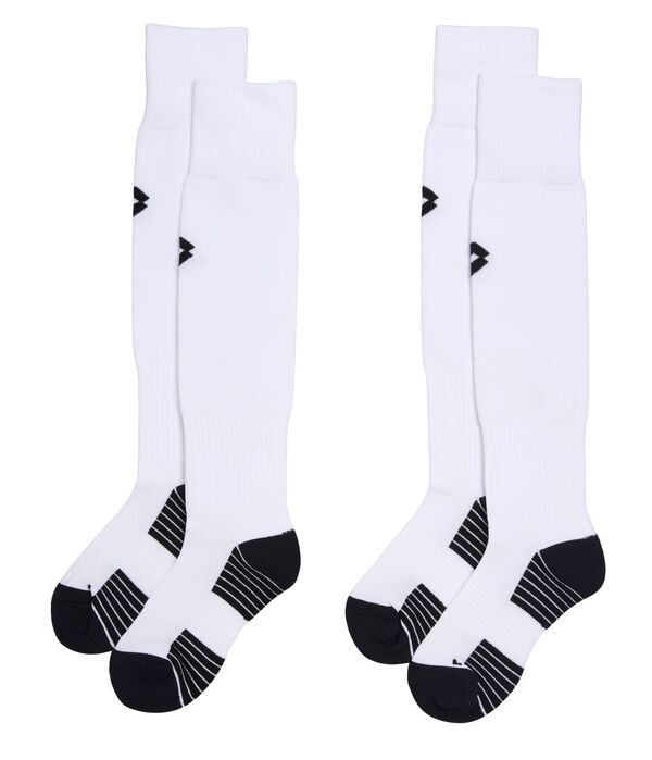 ロット レディース アンダーウェア 靴下 Lotto Premium Soccer Sock 2-Pack Pure White ホワイト