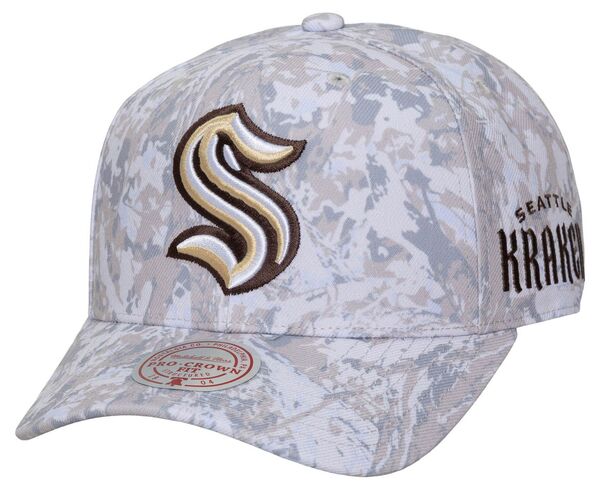 ミッチェル&ネス メンズ アクセサリー 帽子 Mitchell & Ness Men'seattle Kraken Camo True Timber Pro Crown Snapback Hat NoColor｜ReVida 店 10,904円