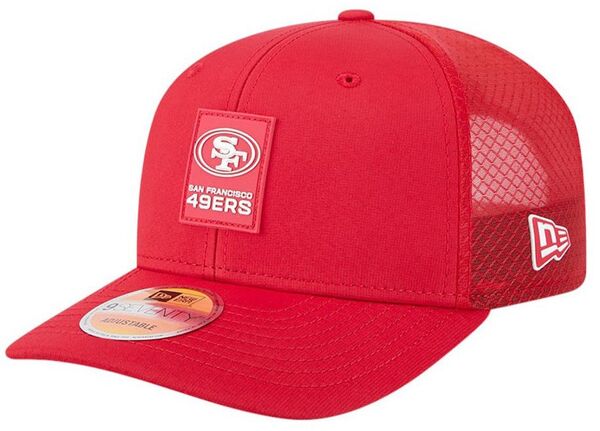 ニューエラ レディース アクセサリー 帽子 New Eradult San Francisco 49ersideline 2025 Red 9Seventy Adjustable Trucker Hat NoColor レッド
