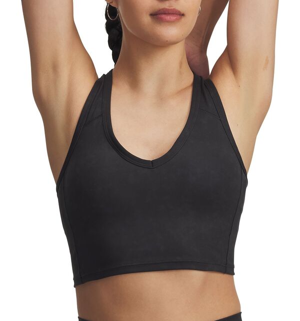 アンダーアーマー レディース アウター ジャケット・ブルゾン スエード Under Armour Women's Meridian Suedeffect Sports Bra Black/Black ブラック