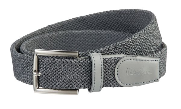 ウォルターヘーゲン メンズ アクセサリー ベルト Walter Hagen Men's Braided Belt Mid Grey グレー
