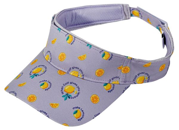 グローブイット レディース アクセサリー 帽子 Glove It Women's Hook And Loop Golf Visor Lavender ラベンダー