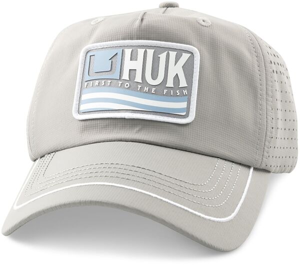 フック メンズ アクセサリー 帽子 Huk Born Wave Performance Hat Sharkskin
