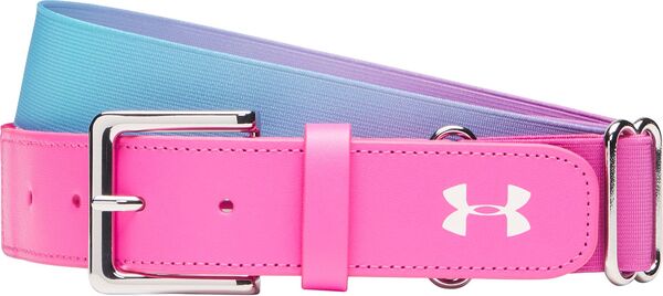アンダーアーマー メンズ 付属物 三尺帯 Under Armour Adult Baseball/Softball Belt Pink Fade さくら色