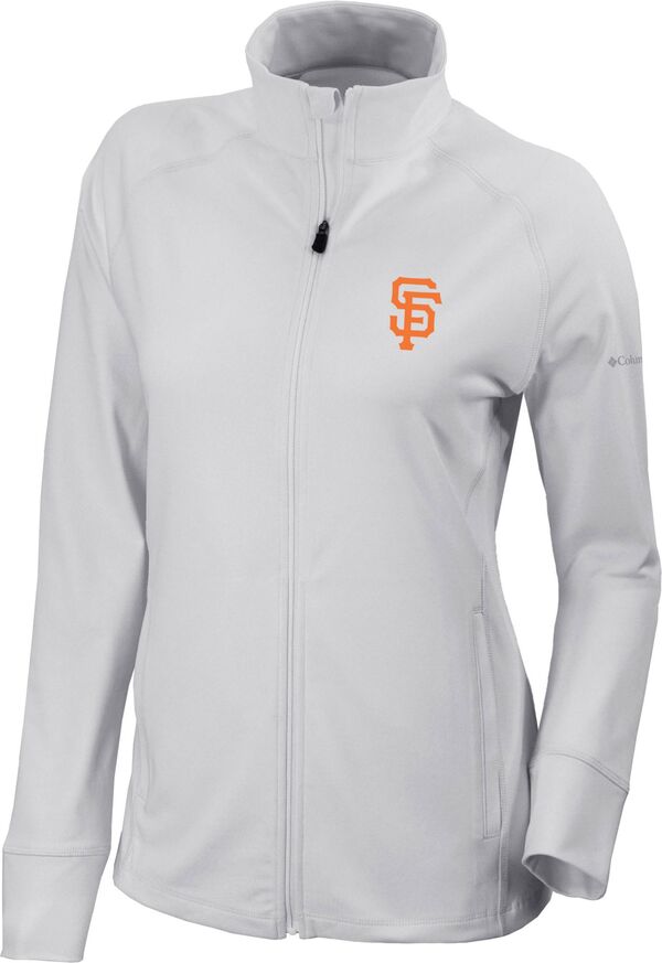 コロンビア レディース アウター 上衣・上衣 Columbia Women\u0027san Francisco Giants Omni-Wick Greenkeeper Full-Zip Jacket White 白いこと