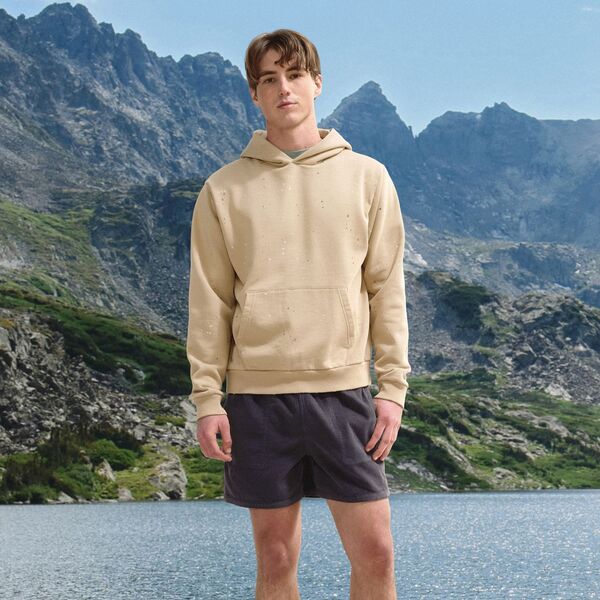アルパインデザイン メンズ アウター パーカー・スウェット Alpine Design Men's Hike Hoodie Sandy Clay/Paint｜ReVida 店