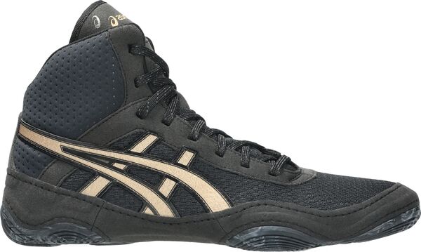 アシックス レディース シューズ スニーカー ブレザー ASICS Women's Matblazer Wrestling Shoes Black/Gold ブラック