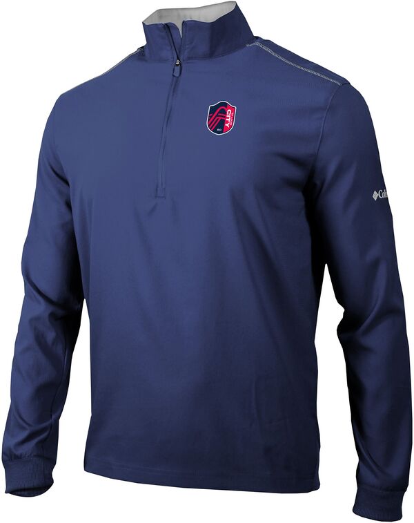 コロンビア メンズ アウター ジャケット・ブルゾン Columbiadult Sacramento Republic FC Navy Bogey's Paradise 1/4-Zipullover Jacket NoColor ネイビー