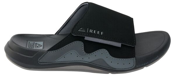 岩礁 メンズ シューズ スニーカー Reef Men\u0027s Cruiser Slides Black/Grey 黒いこと