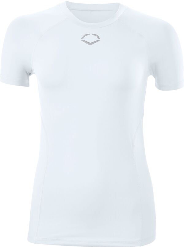 エボシールド レディース トップス シャツ EvoShield Women's Cooling Short Sleeve T-Shirteam White ホワイト|ReVida 店
