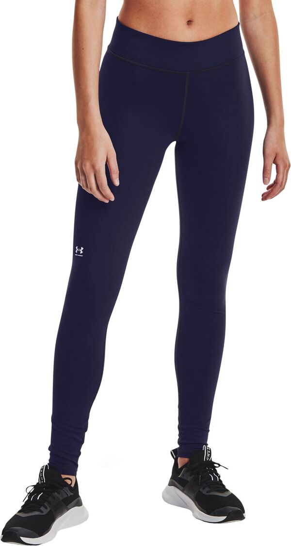 アンダーアーマー レディース ボトムス カジュアルパンツ レギンス Under Armour Women's ColdGear Authentics Leggings Midnight Navy ネイビー