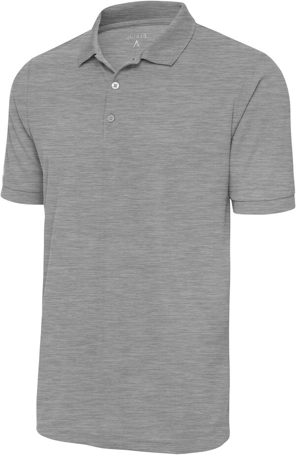 アンティグア メンズ トップス ポロシャツ Antigua Men's Legacy Pique Golf Polo Grey Heather グレー