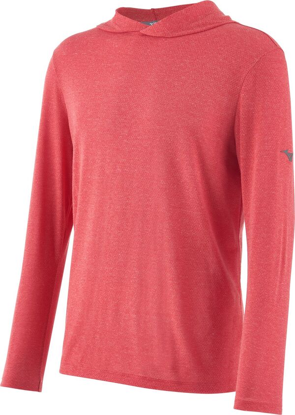 ミズノ メンズ アウター パーカー・スウェット Mizuno Men's Infinity Training Hoodie Red レッド