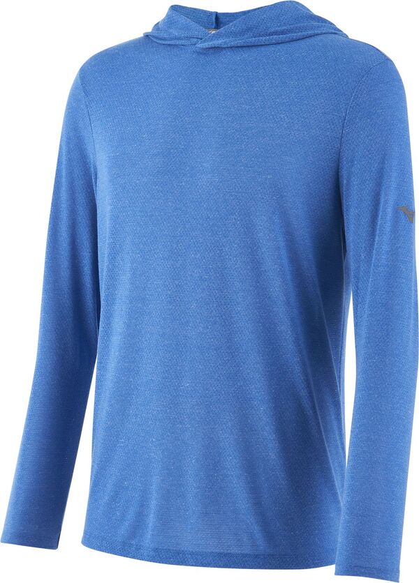 ミズノ メンズ アウター パーカー・スウェット Mizuno Men\u0027s Infinity Training Hoodie Royal パーカー-メンズファッション