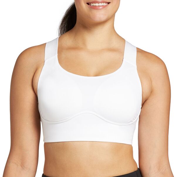 DSG レディース トップス シャツ DSG Women's Reach For It Sports Bra Pure White ホワイト|ReVida 店