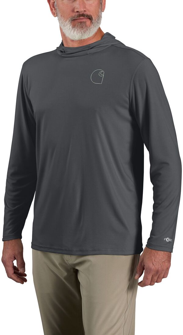 カーハート メンズ アウター パーカー・スウェット Carhartt Men Force Sun Defender Hoodie Steel
