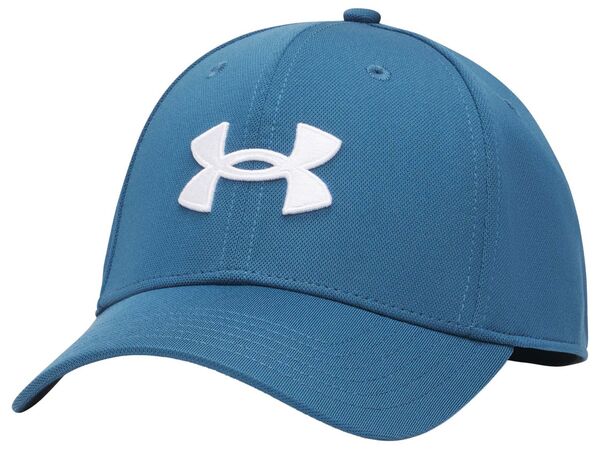 アンダーアーマー メンズ アクセサリー 帽子 キャップ Under Armour Men's Blitzing Cap Wham Blue/White ホワイト