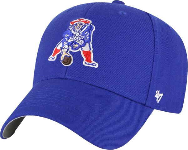 フォーティーセブン レディース アクセサリー 帽子 '47 Men's New England Patriots MVP Legacy Royal Adjustable Hat NoColor