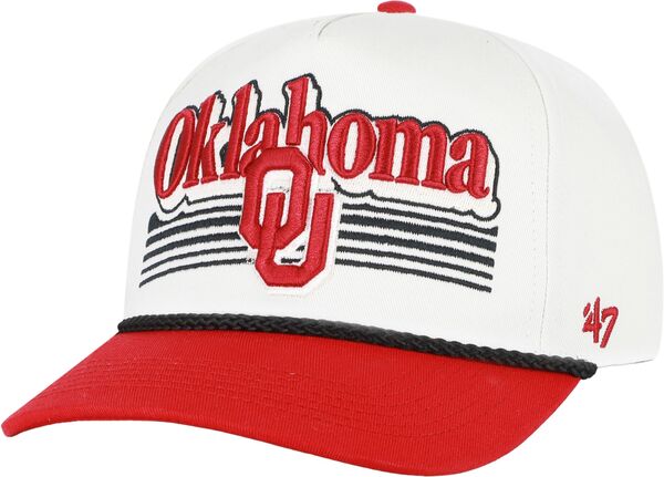 フォーティーセブン メンズ アクセサリー 帽子 '47 Adult Oklahoma Soonersandstone Script Fade Hitch Adjustable Hat NoColor