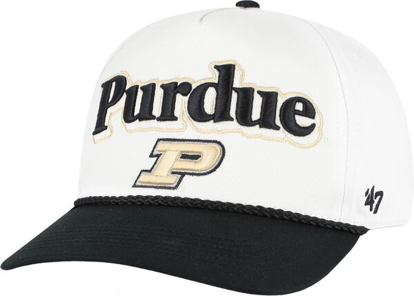 フォーティーセブン メンズ アクセサリー 帽子 '47 Adult Purdue Boilermakersandstone Script Fade Hitch Adjustable Hat NoColor