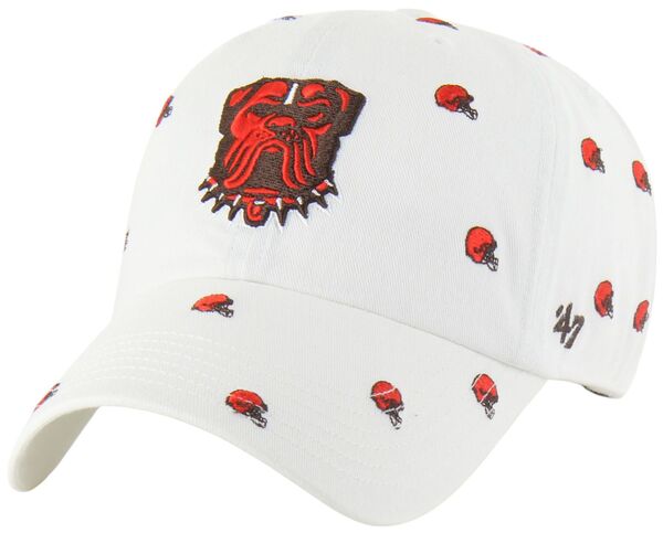 フォーティーセブン レディース アクセサリー 帽子 '47 Women's Cleveland Browns White Confetti Clean Up Adjustable Hat NoColor ホワイト