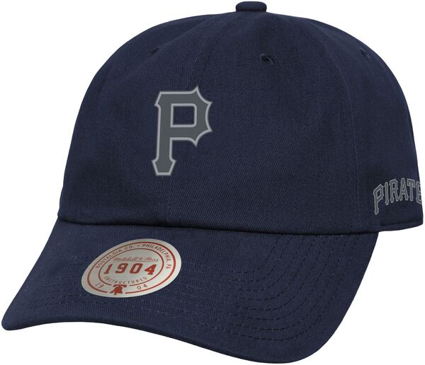 ミッチェル&ネス レディース アクセサリー 帽子 Mitchell & Ness Adult Pittsburgh Pirates Navy Late Night Strapback Hat NoColor ネイビー｜ReVida 店