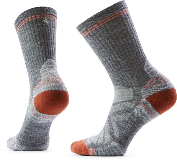 かっこ良い羊毛 レディース アンダーお召しもの ソックス SmartWool Women\u0027s Hike Crew Socks Medium Gray 薄墨色