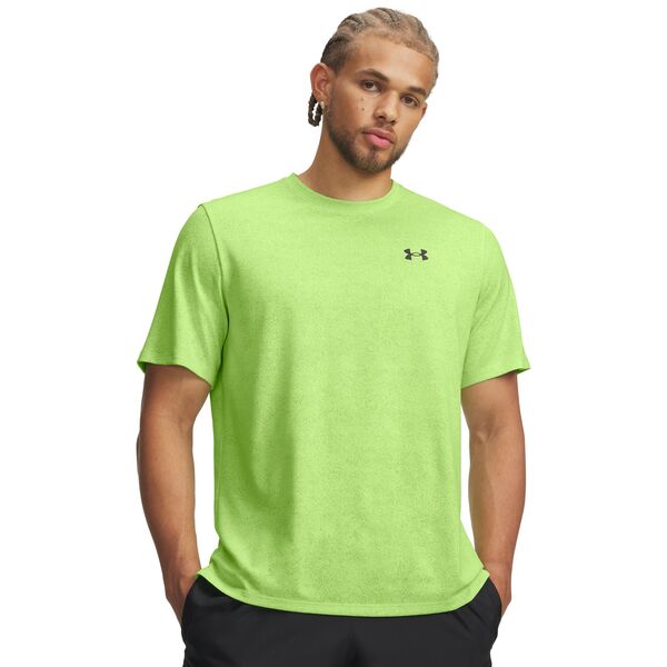 アンダーアーマー メンズ トップス Tシャツ Under Armour Men UA Tech Pixelate T-Shirt Fade Green/Black ブラック