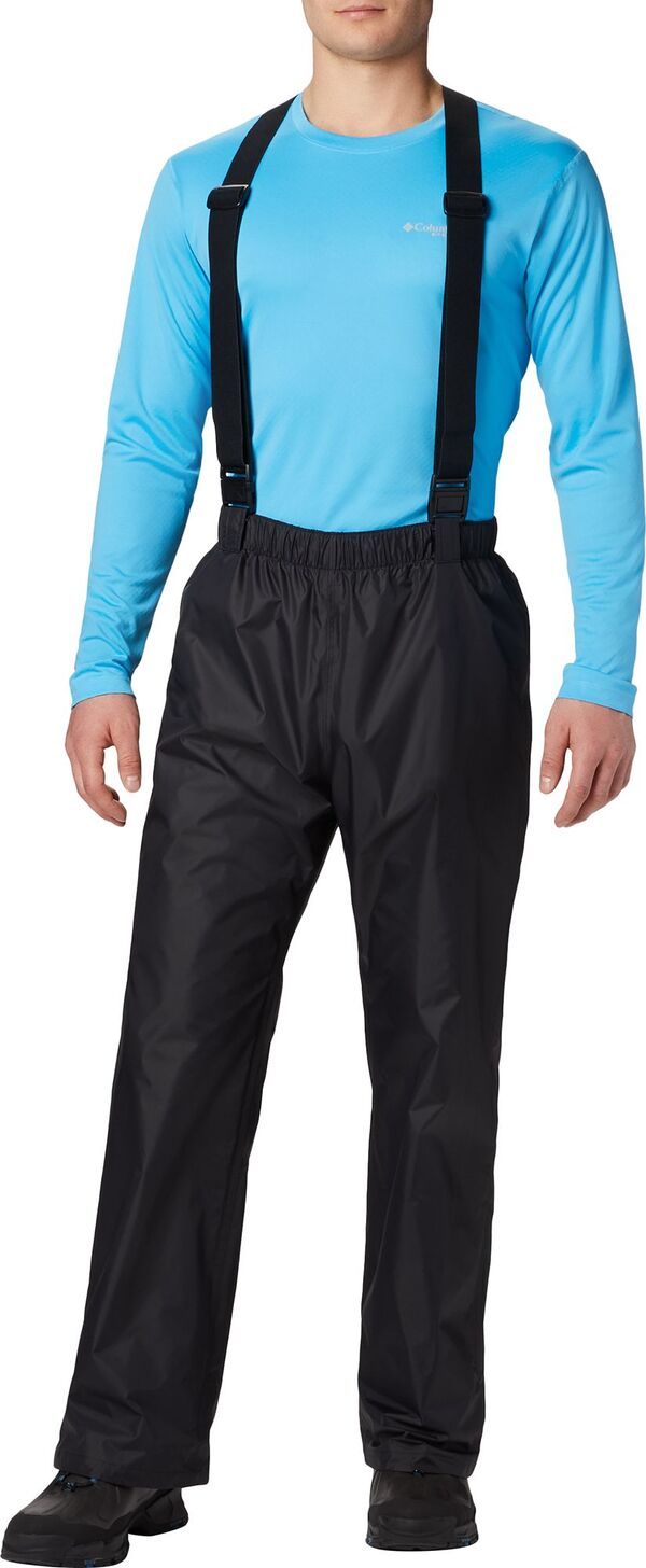 コロンビア メンズ ボトムス カジュアルパンツ Columbia Men's PFG Storm Bib Pants Black ブラック