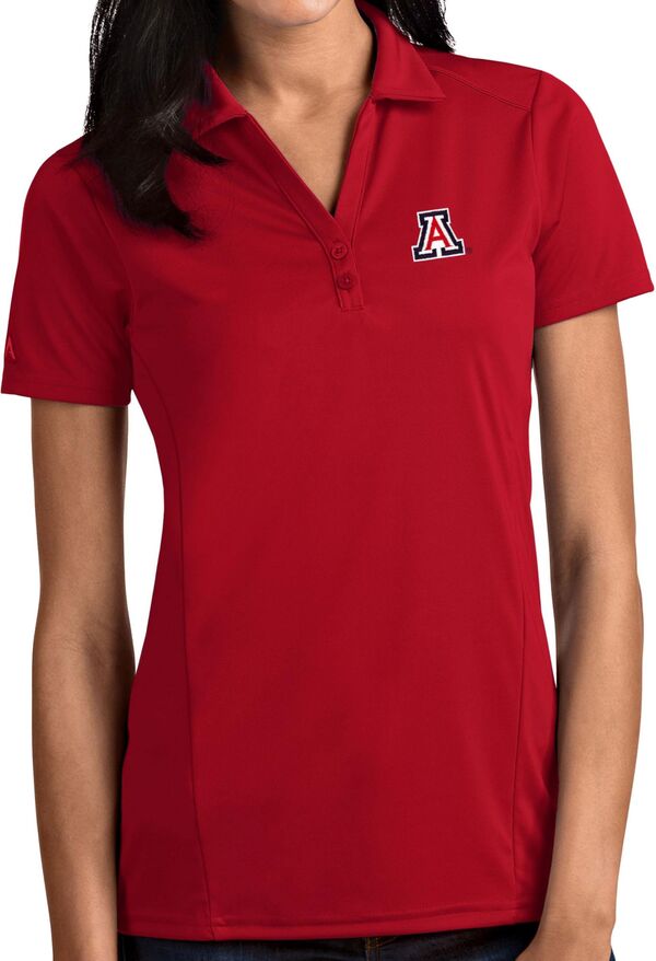 アンティグア レディース トップス ポロシャツ Antigua Women's Arizona Wildcats Cardinal Tribute Performance Polo NoColor