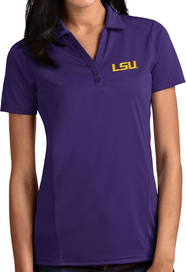 アンティグア レディース トップス ポロシャツ Antigua Women's LSU Tigers Purple Tribute Performance Polo NoColor パープル