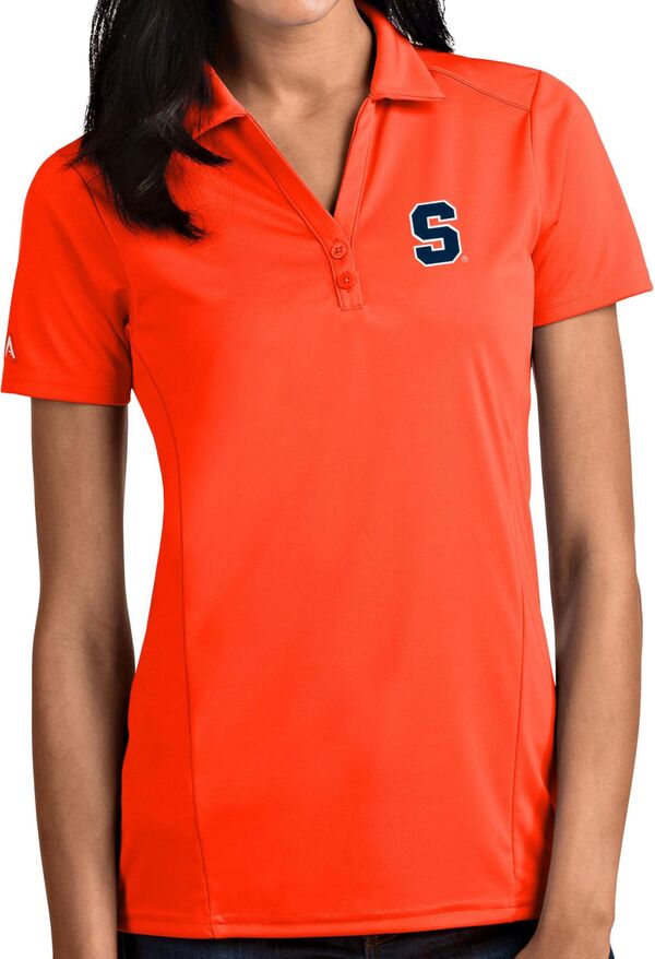 アンティグア レディース トップス ポロシャツ Antigua Women'syracuse Orange Tribute Performance Polo NoColor オレンジ