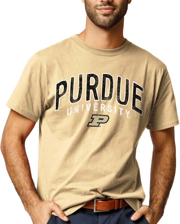 リーグレガシー メンズ トップス Tシャツ League-Legacy Men's Purdue Boilermakers Old Gold All American T-Shirt NoColor ゴールド