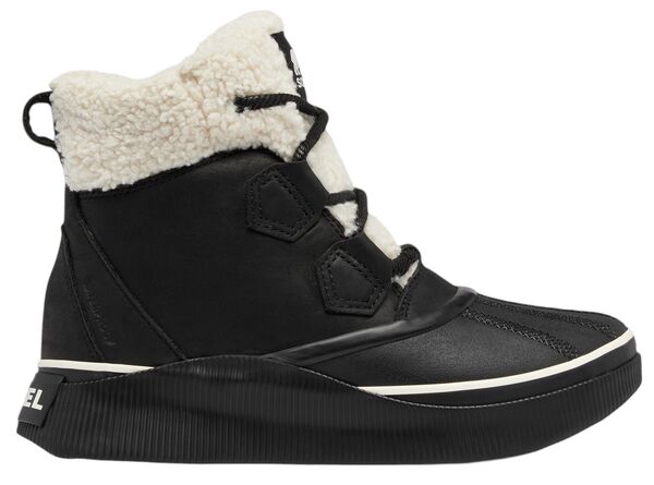 ソレル レディース シューズ スニーカー ブーツ SOREL Women\'s Out N About IV Chillz Waterproof Boot Black/Chalk チョーク