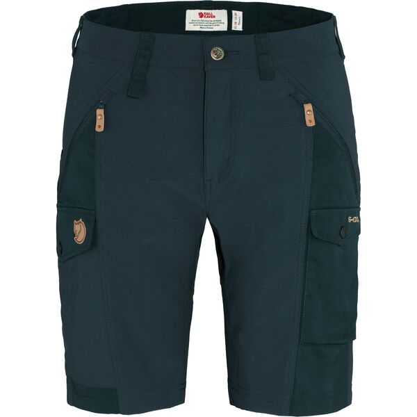 フェールラーベン レディース ボトムス 二分の一ズボン下・さる股引き Fjallraven Women\u0027s Nikka Curved Short Dark Navy 米国海軍