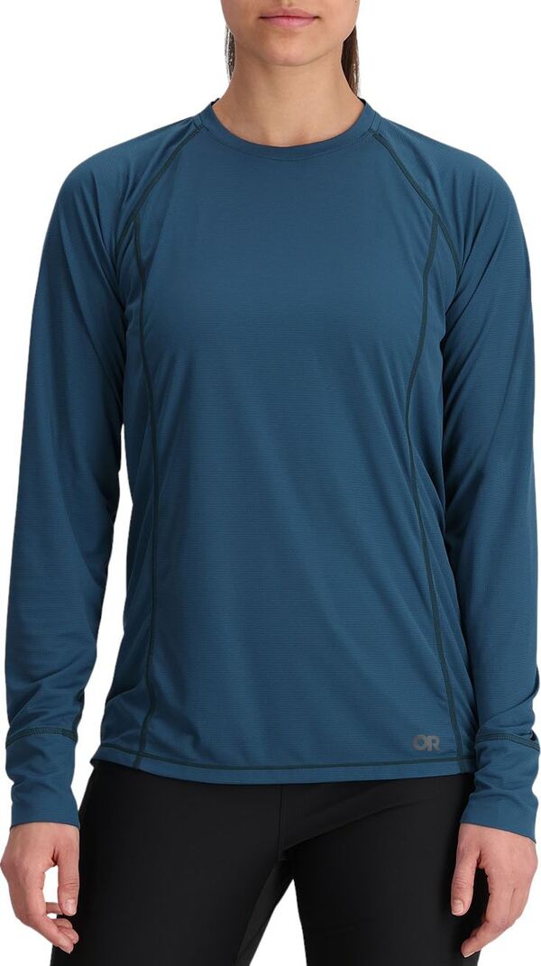 アウトドアリサーチ レディース トップス シャツ Outdooresearch Women's Echo LS Tee Harbor
