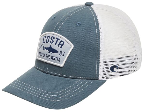 コスタデルマール レディース アクセサリー 帽子 Costa Del Mar Chatham Shark Twill Trucker Hat Shark