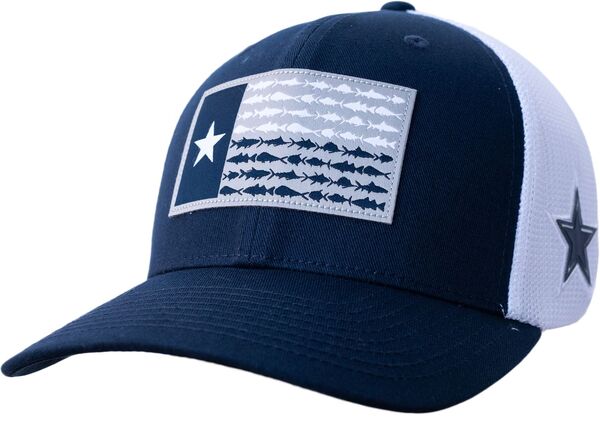 コロンビア レディース アクセサリー 帽子 Columbiadult Dallas Cowboys Fish Flag Texas Navy Flex Fit Hat NoColor ネイビー