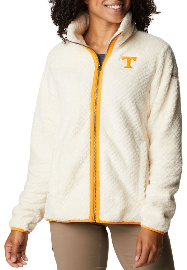 コロンビア レディース アウター ジャケット・ブルゾン Tシャツ Columbia Women's Tennessee Volunteers Chalk Fire Side Full-Zip Jacket NoColor チョーク