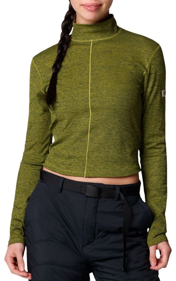 コロンビア レディース トップス シャツ クロップド Columbia Women's Wallowa Cropped Long Sleeve Shirt Greenscape 12,411円