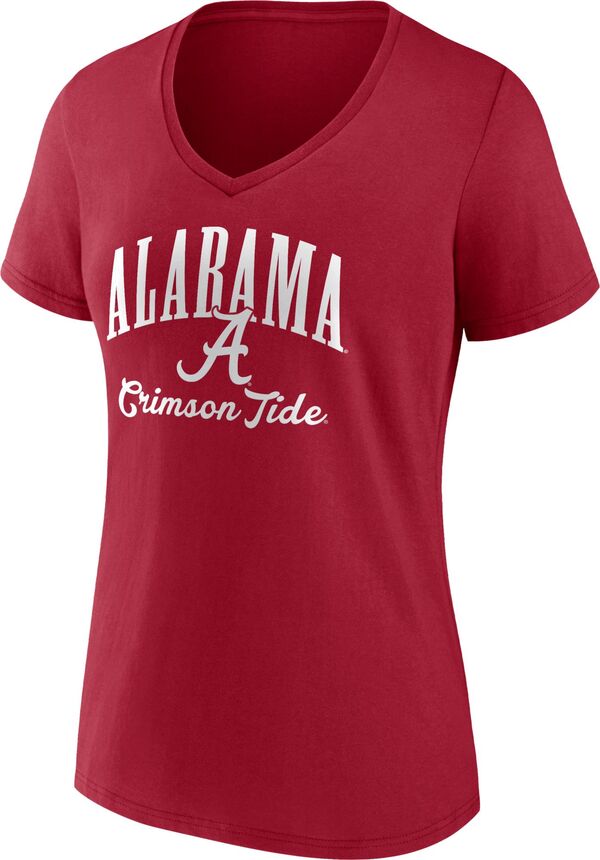 ファナティクス レディース トップス Tシャツ Fanatics NCAA Women's Alabama Crimson Tide Crimson Promo T-Shirt NoColor クリムゾン