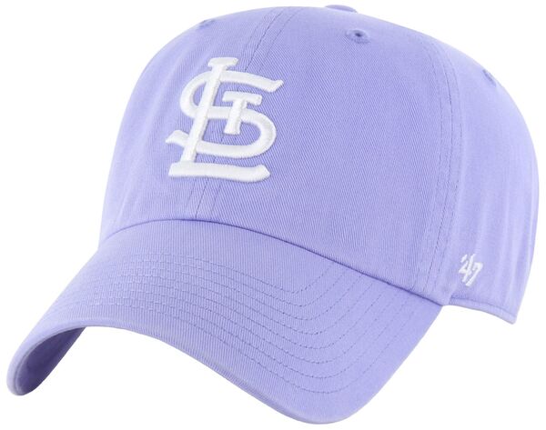 フォーティーセブン メンズ アクセサリー 帽子 '47 Adult St. Louis Cardinals Purple Clean Up Adjustable Hat NoColor パープル