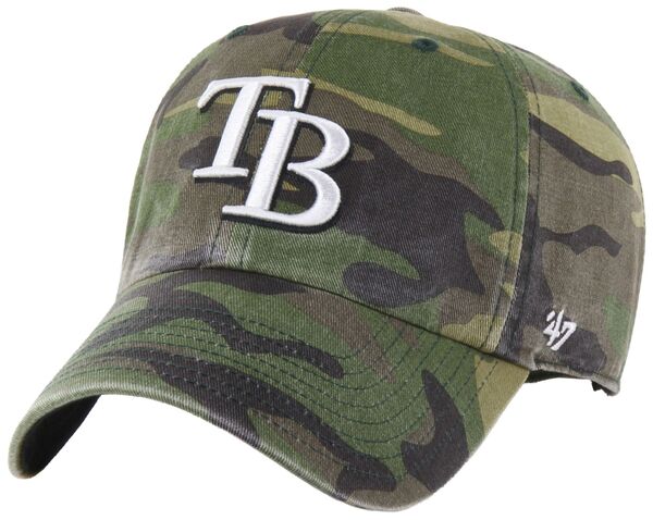 フォーティーセブン レディース アクセサリー 帽子 '47 Adultampa Bay Rays Camo Clean Up Adjustable Hat NoColor|ReVida 店