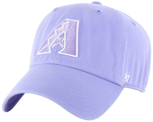 フォーティーセブン レディース アクセサリー 帽子 47 Adult Arizona Diamondbacks Purple Clean Up Adjustable Hat NoColor パープル