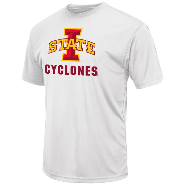 コロシアム メンズ トップス Tシャツ Colosseumen's Iowa State Cyclones White Trail T-Shirt NoColor ホワイト