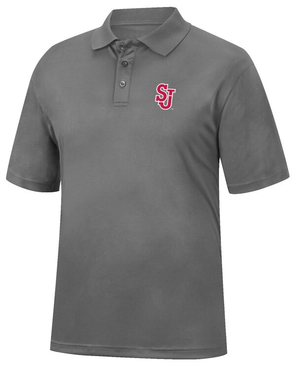 コロシアム メンズ トップス ポロシャツ Colosseumen'st. John's Red Storm Charcoal Polo NoColor チャコール