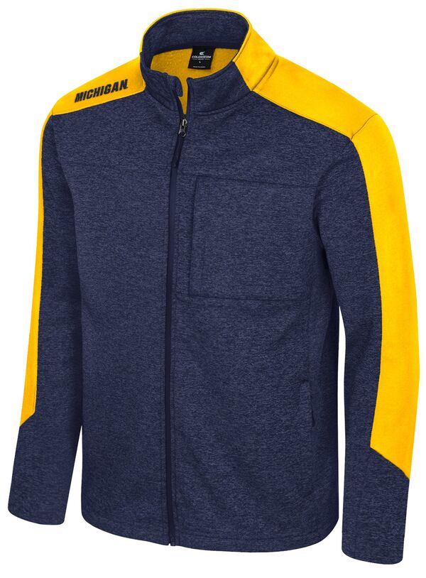 コロシアム メンズ アウター ジャケット・ブルゾン Colosseumen's Michigan Wolverines Navy Full-Zip New Dad Jacket NoColor ネイビー